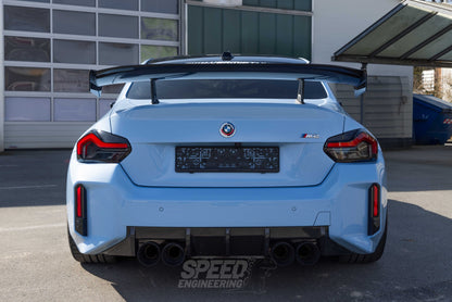 Big Wing Swan Neck suitable for BMW M2 G87 with TÜV parts certificate