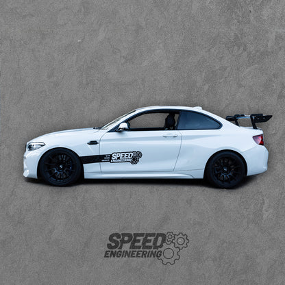 SpeedEngineering BIG Swan Neck rear wing suitable for BMW 2XX M2 M2C F87 F22