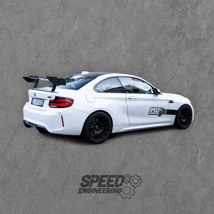 SpeedEngineering BIG Swan Neck rear wing suitable for BMW 2XX M2 M2C F87 F22