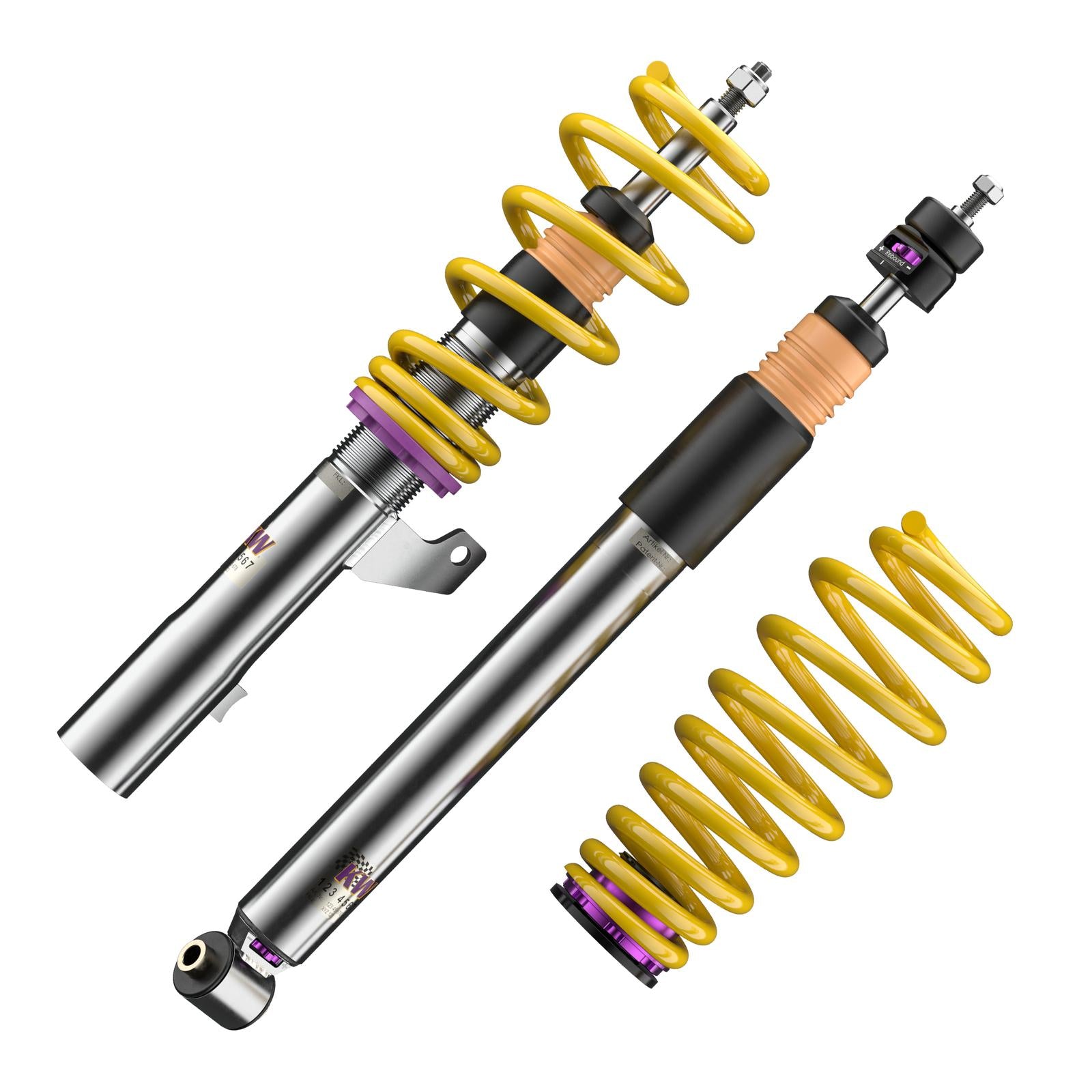 KW coilover kit V3 inox (incl. deactivation for electric damper) for Audi RS3 8Y (11/2019-) 