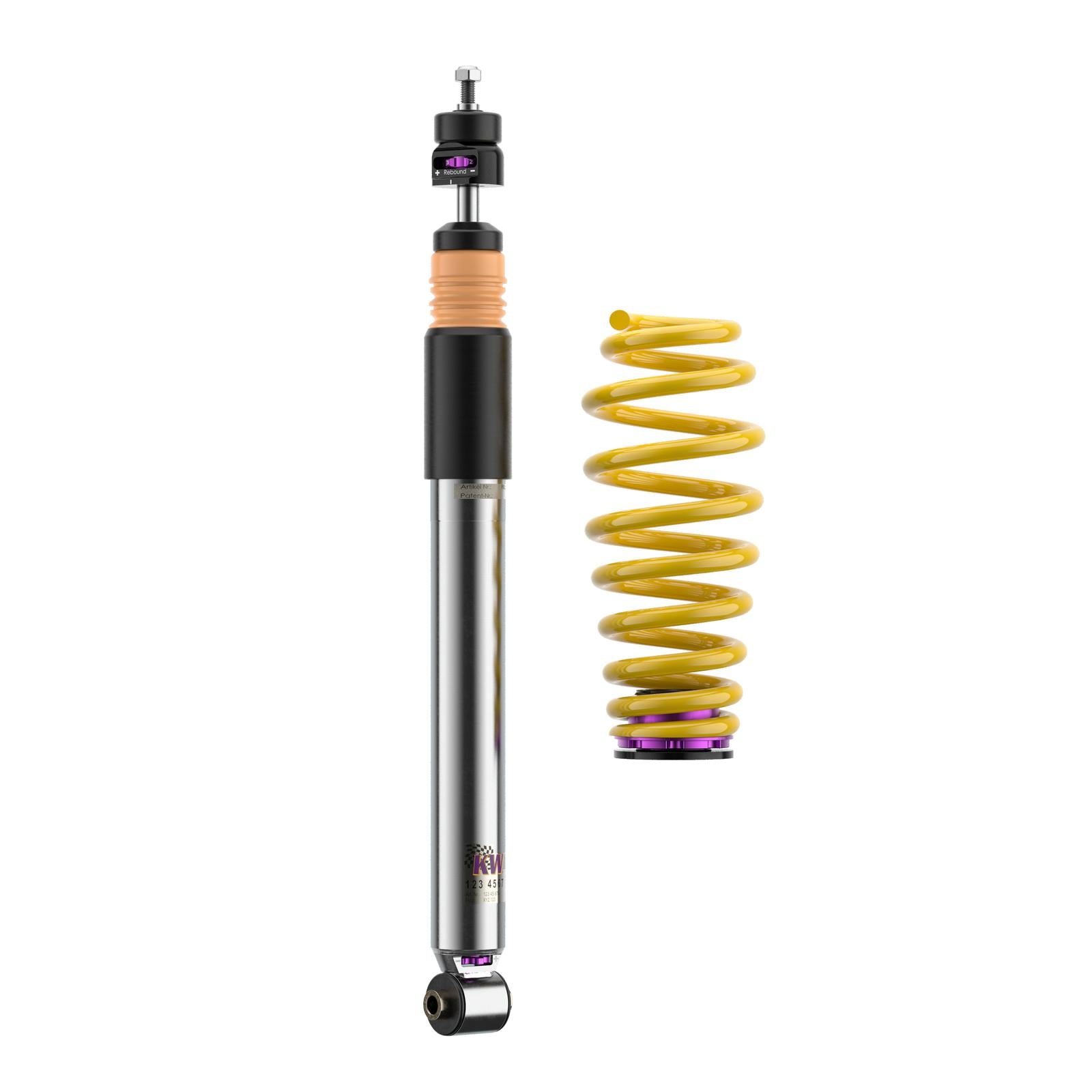 KW coilover kit V3 inox for CUPRA Formentor front-wheel drive and all-wheel drive 