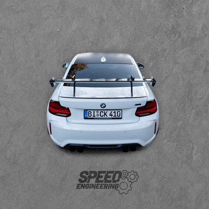 SpeedEngineering BIG Swan Neck rear wing suitable for BMW 2XX M2 M2C F87 F22