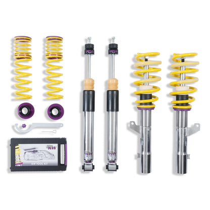 KW coilover kit V3 inox (incl. deactivation for electric damper) for Audi RS3 8V 