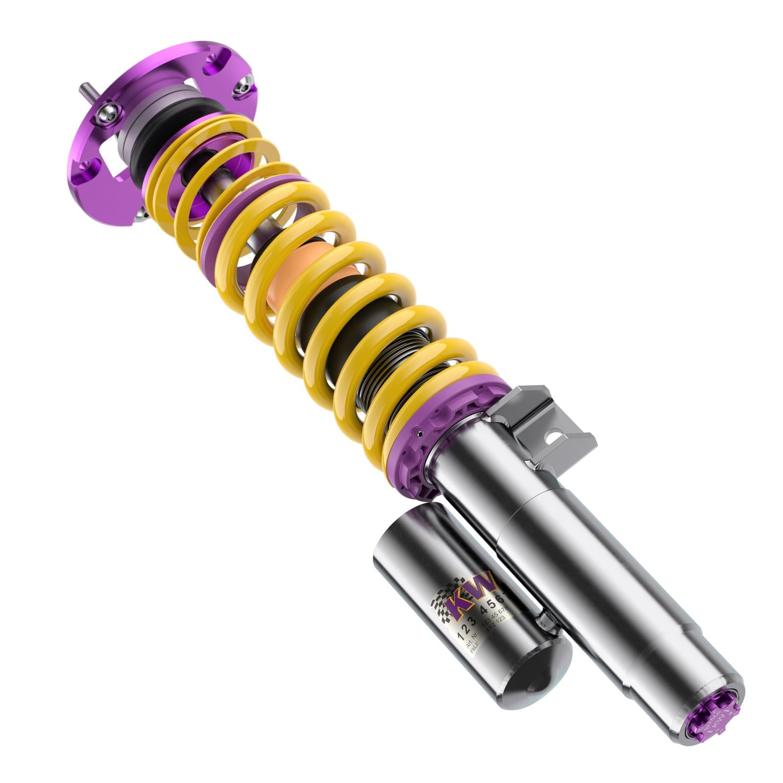 KW coilover kit V3 Clubsport including support bearing for BMW M3 E46 