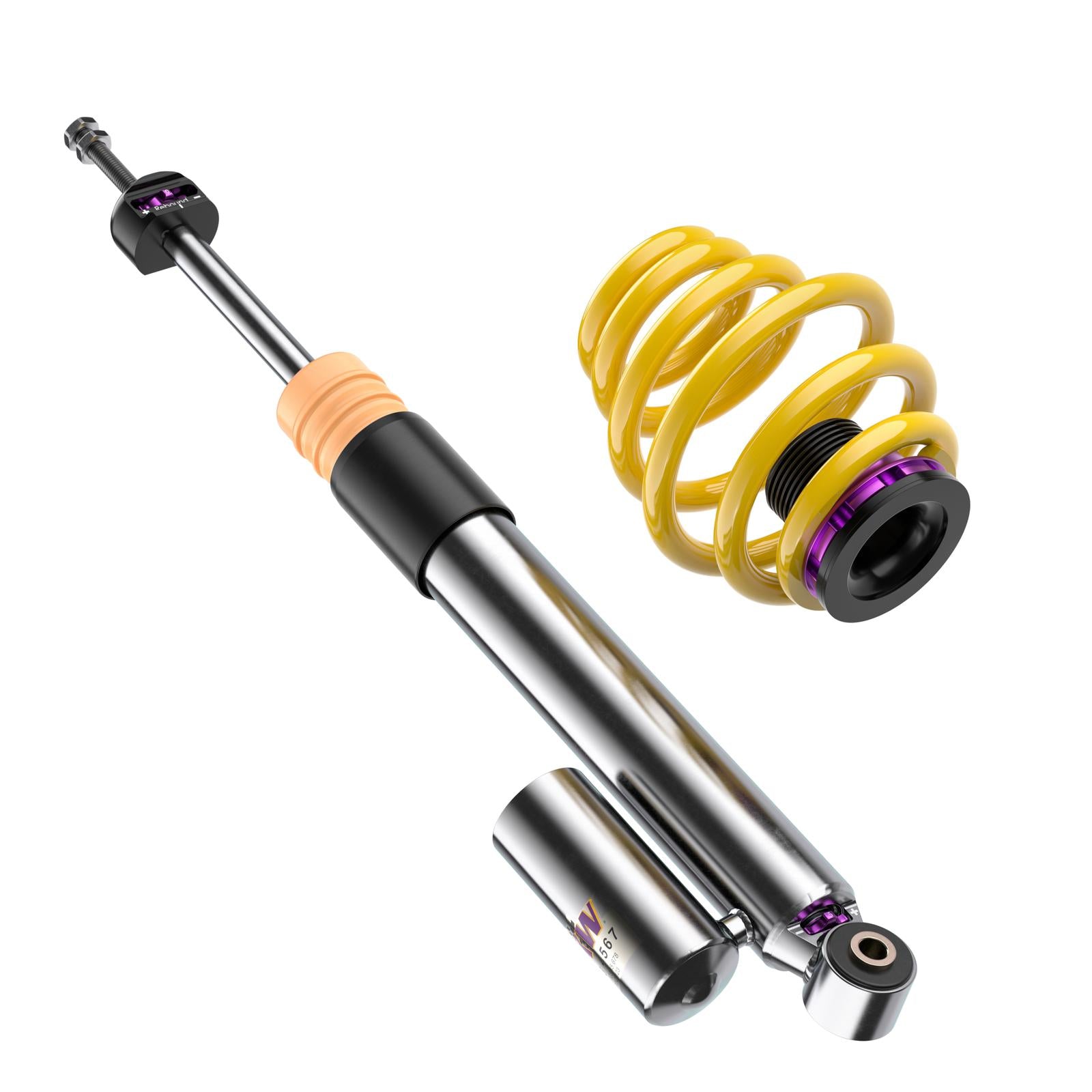 KW coilover kit V3 Clubsport including support bearing for BMW M3 E46 