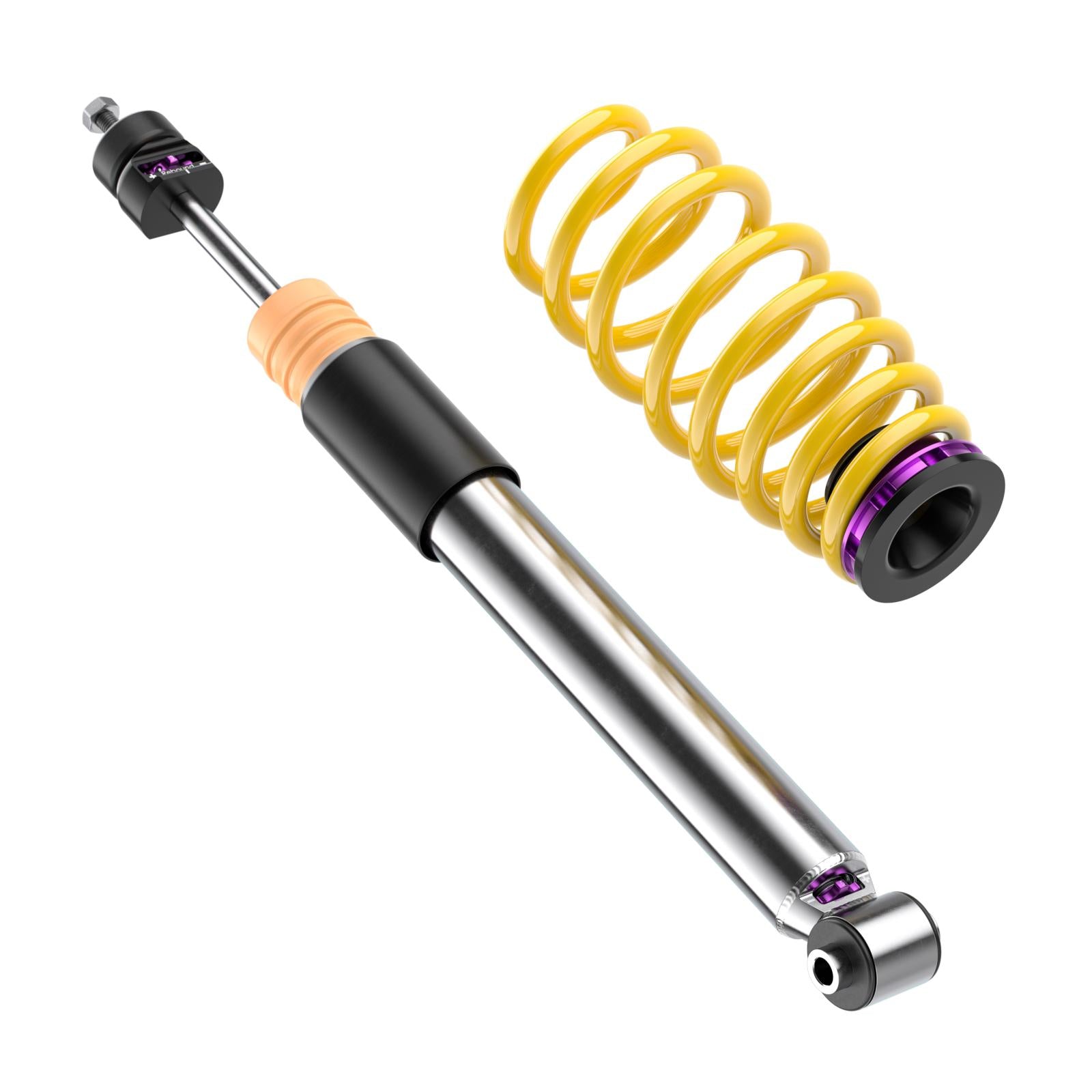 KW coilover kit V3 inox (incl. deactivation for electric damper) for CUPRA Leon, Audi A3, VW 