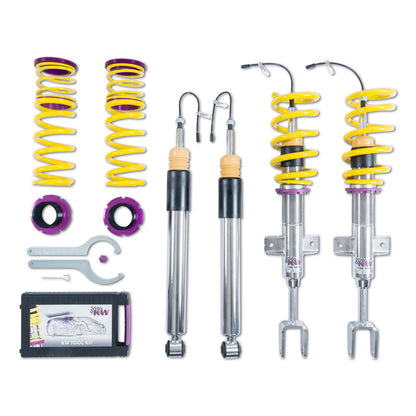 KW DDC - Plug &amp; Play coilover kit inox for Alfa Romeo Giulia Quadrofolio (375KW + 383KW) 