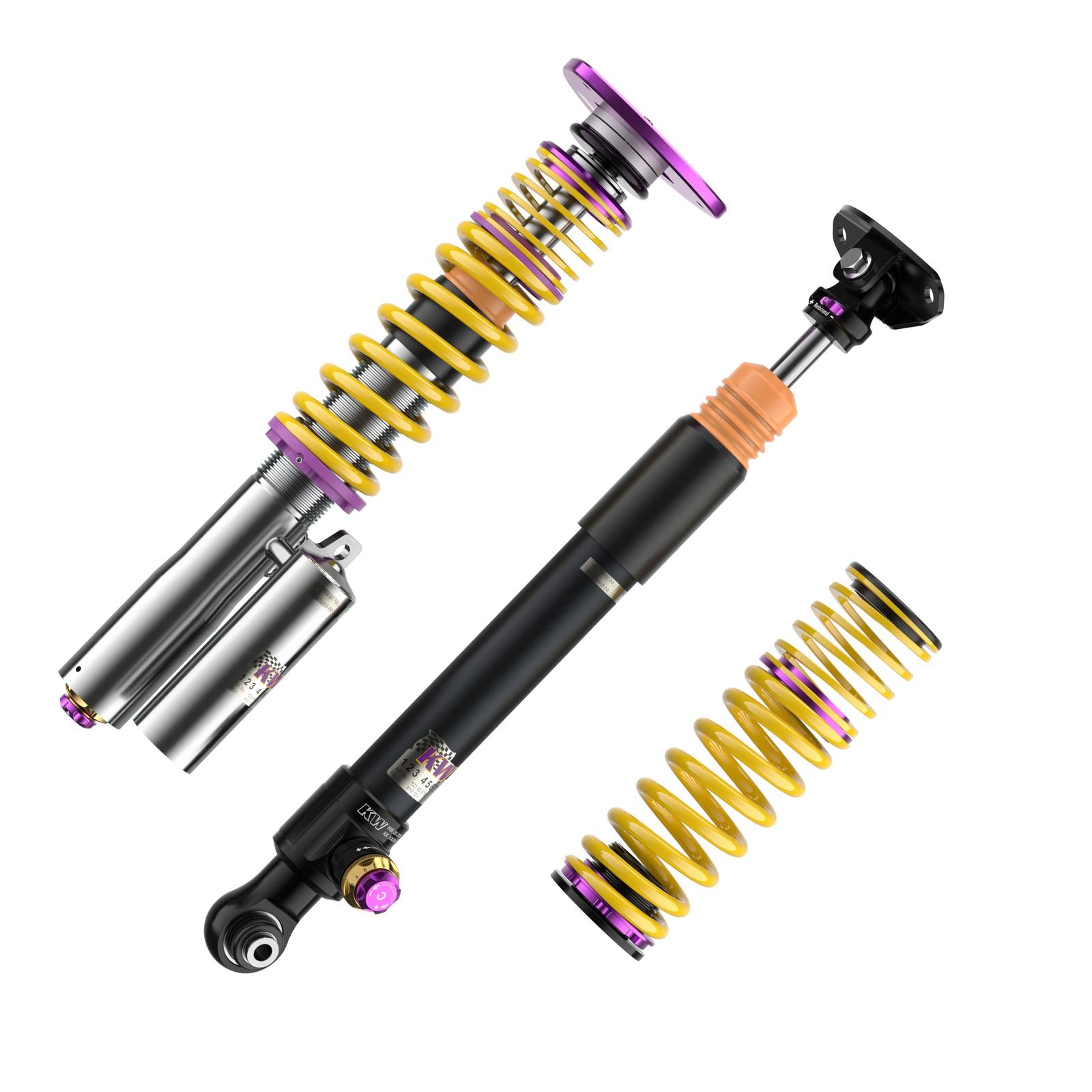 KW coilover kit V4 Clubsport including support bearing for Audi RS3/TT 