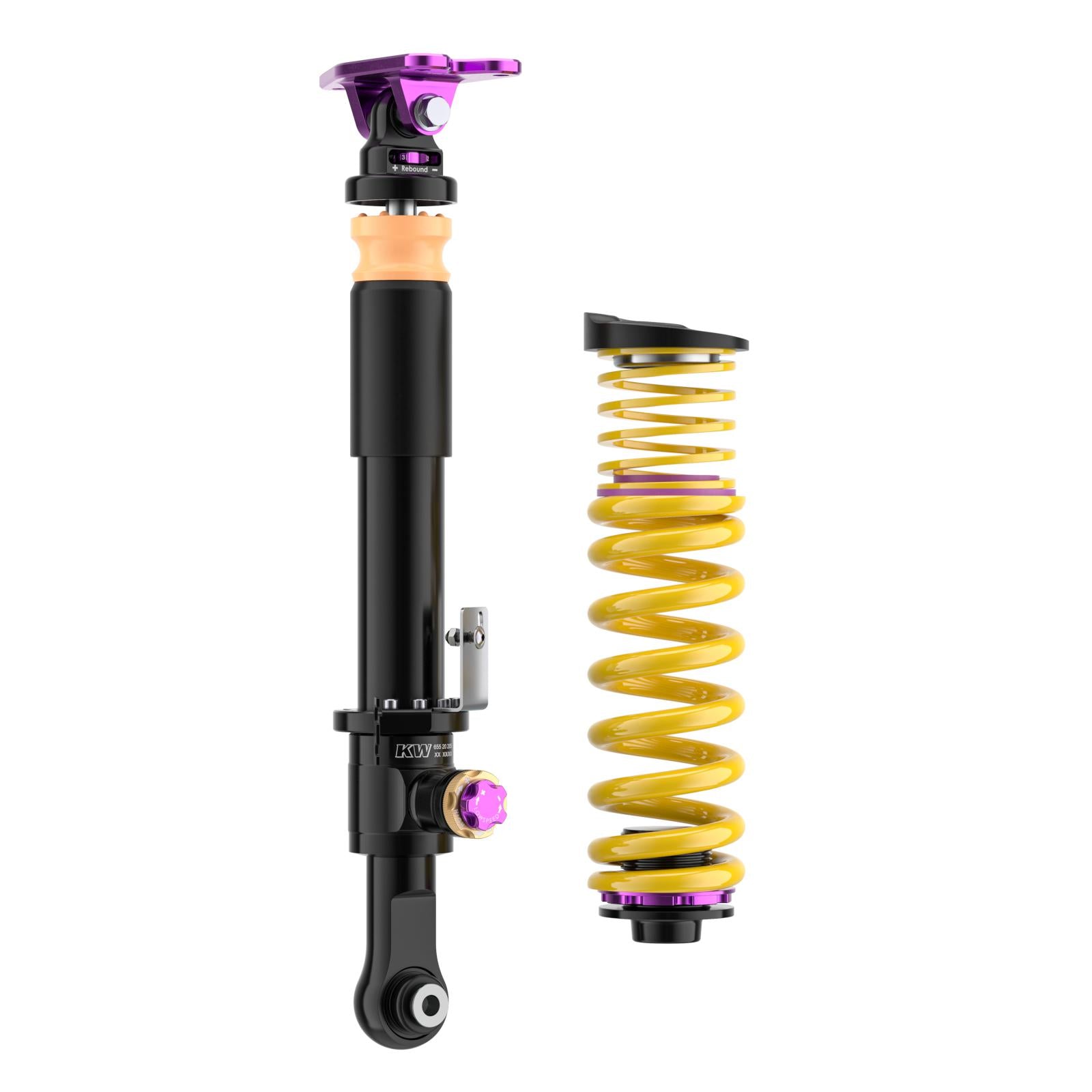 KW coilover kit V4 (incl. deactivation for electric damper) BMW M2 (G87) incl. G80/G42/G22