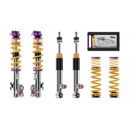 KW coilover kit V4 Clubsport including support bearing for Toyota Yaris GR 