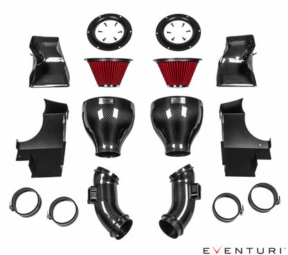 Eventuri Carbon Kevlar intake system for BMW F10 M5