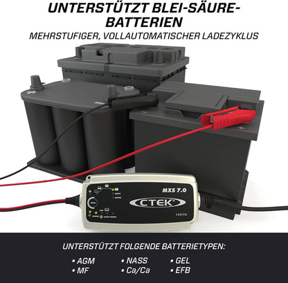 CTEK MXS 7.0, Batterieladegerät 12V