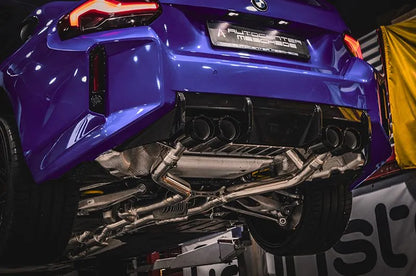 Capristo flap exhaust system for the BMW M2 G87.