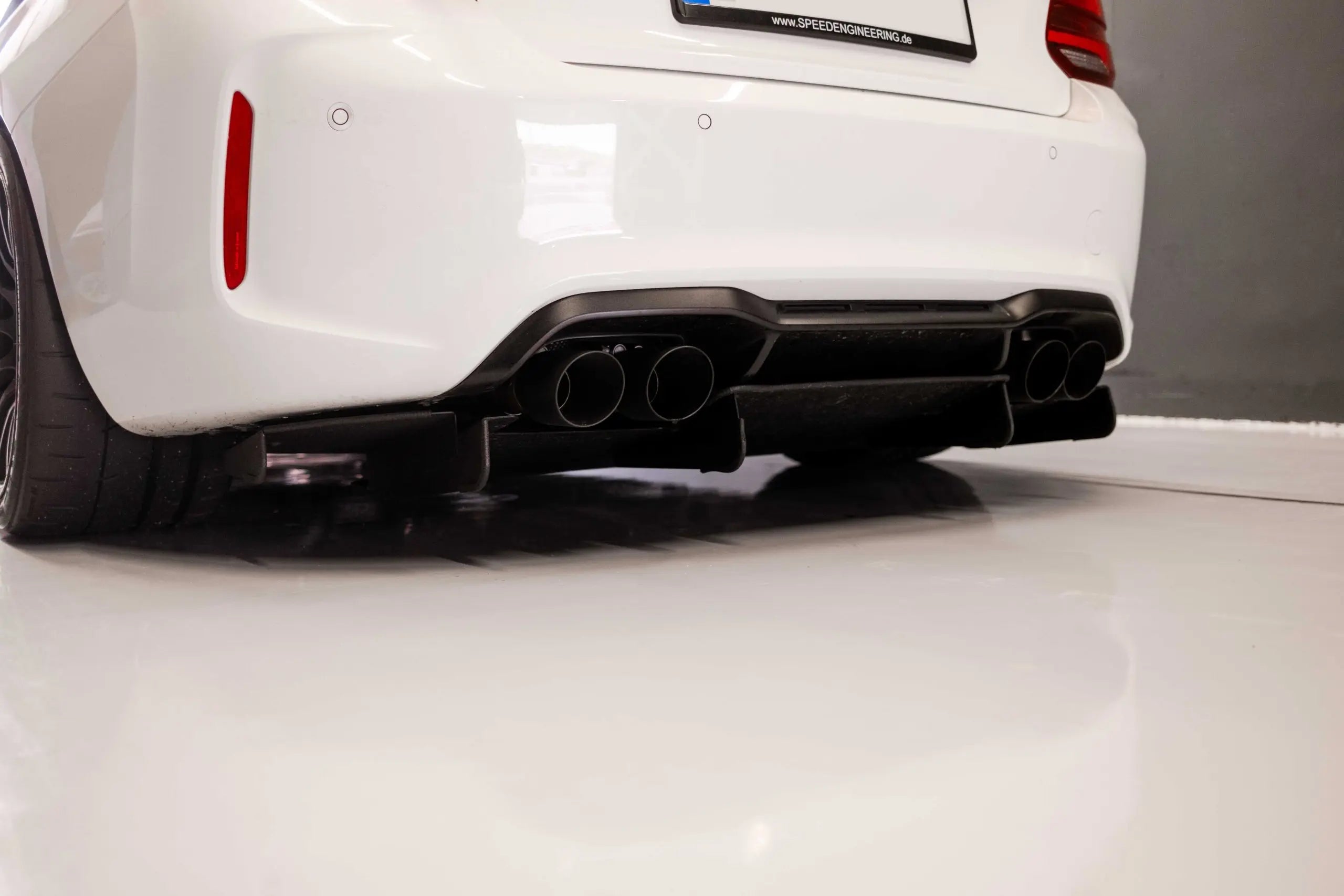 SPEED diffuser suitable for BMW M2 F87 with TÜV parts certificate