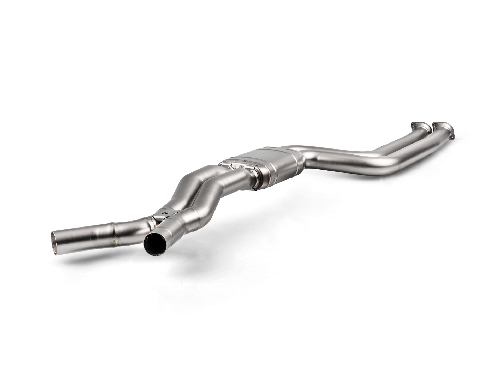 Akrapovic Evolution Link pipe set (Titanium) BMW M2 F87 Competition