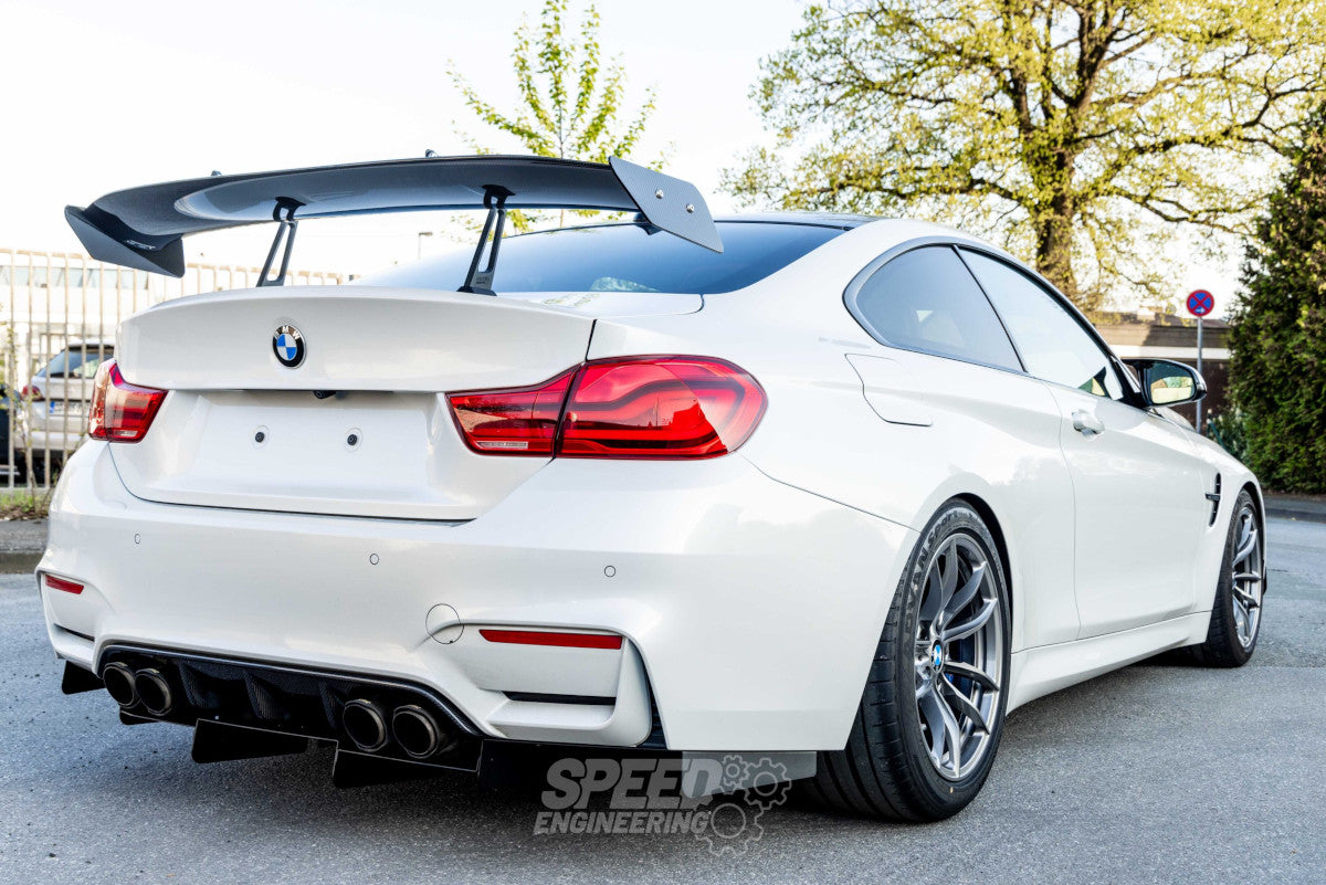 Big Wing Swan Neck suitable for BMW M4 F82 with TÜV parts certificate