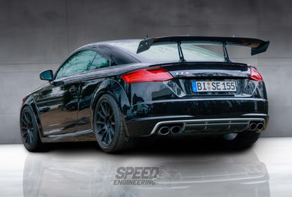 SPEED Big Wing Swan Neck passend für Audi TT 8S mit TÜV-Teilegutachten