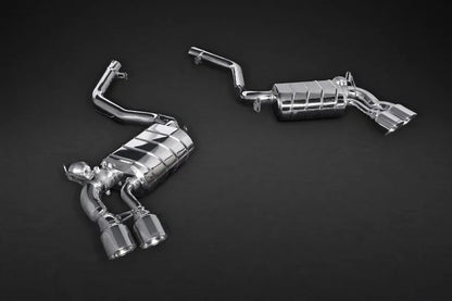 Capristo flap exhaust system for the BMW X5M F85 (from 2013) and X6M F86 (from 2014)