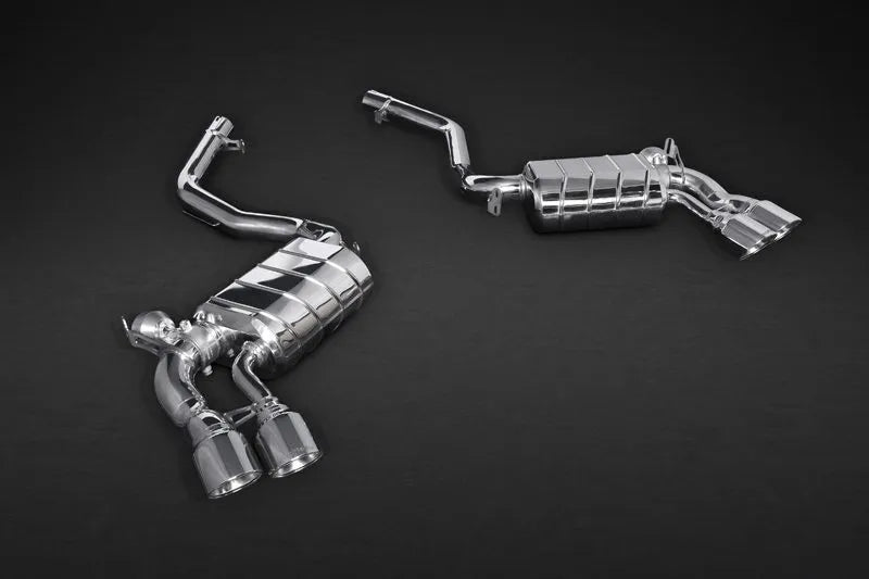 Capristo flap exhaust system for the BMW X5M F85 (from 2013) and X6M F86 (from 2014)