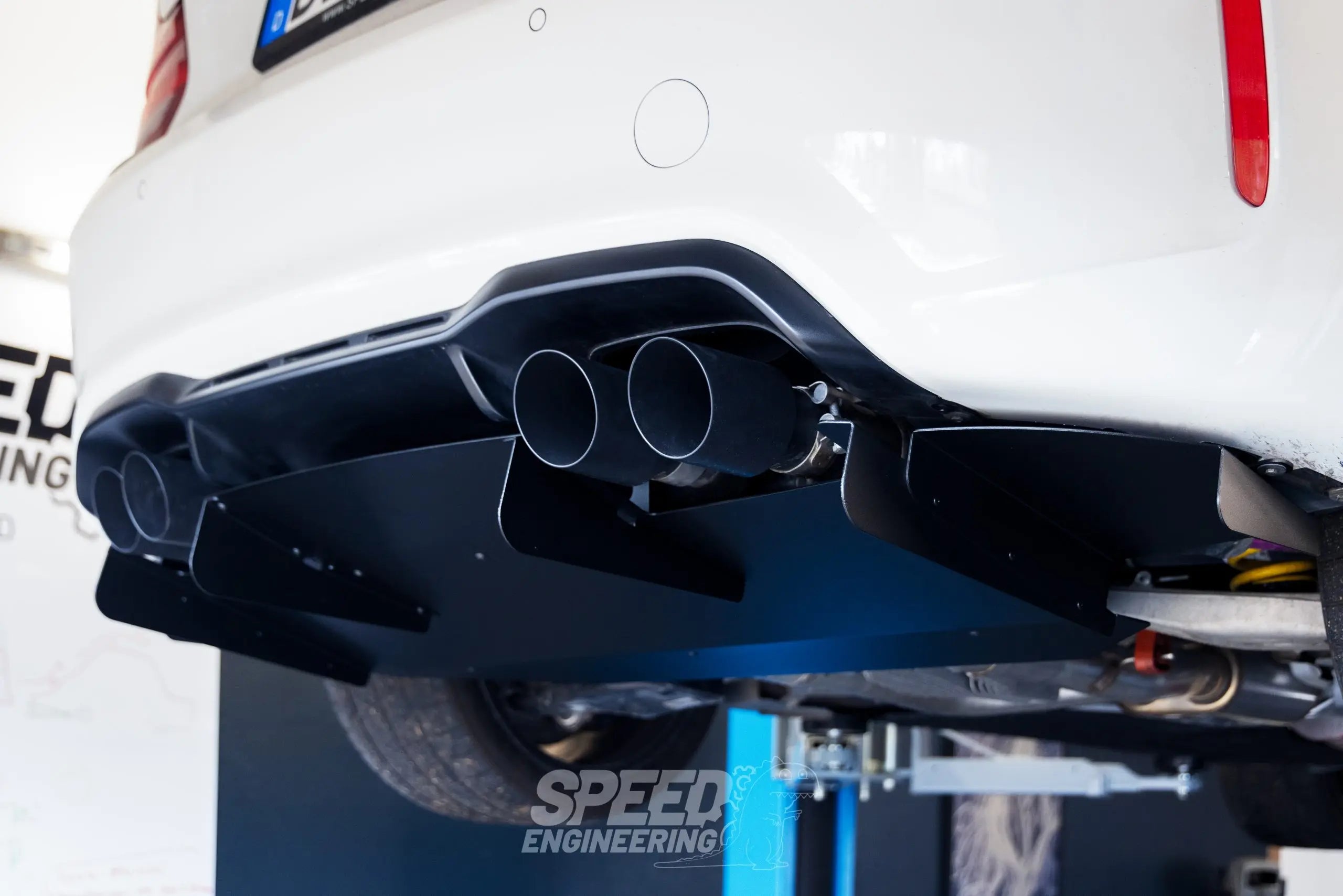 SPEED diffuser suitable for BMW M2 F87 with TÜV parts certificate