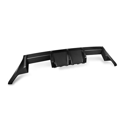 MHC+ BMW M2 G87 OEM STYLE REAR DIFFUSER IN PRE PREG GLOSS CARBON FIBER (G87)