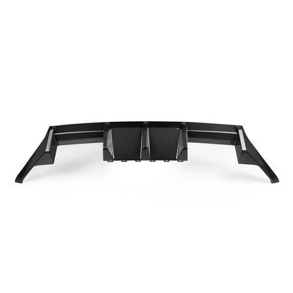 MHC+ BMW M2 G87 OEM STYLE REAR DIFFUSER IN PRE PREG GLOSS CARBON FIBER (G87)