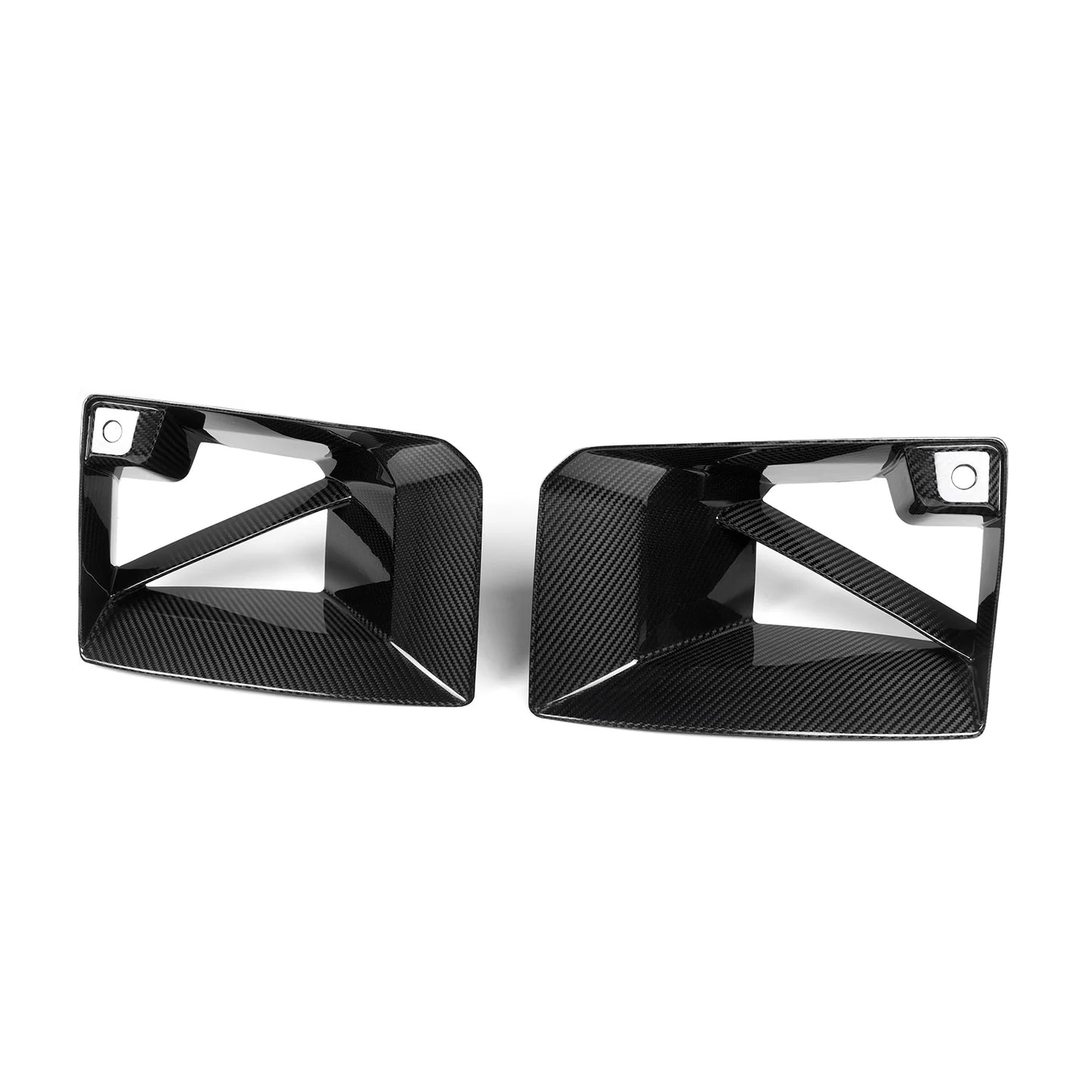 MHC+ BMW M2 G87 PERFORMANCE STYLE FRONT DUCTS IN PRE PREG GLOSS CARBON FIBRE (G87)