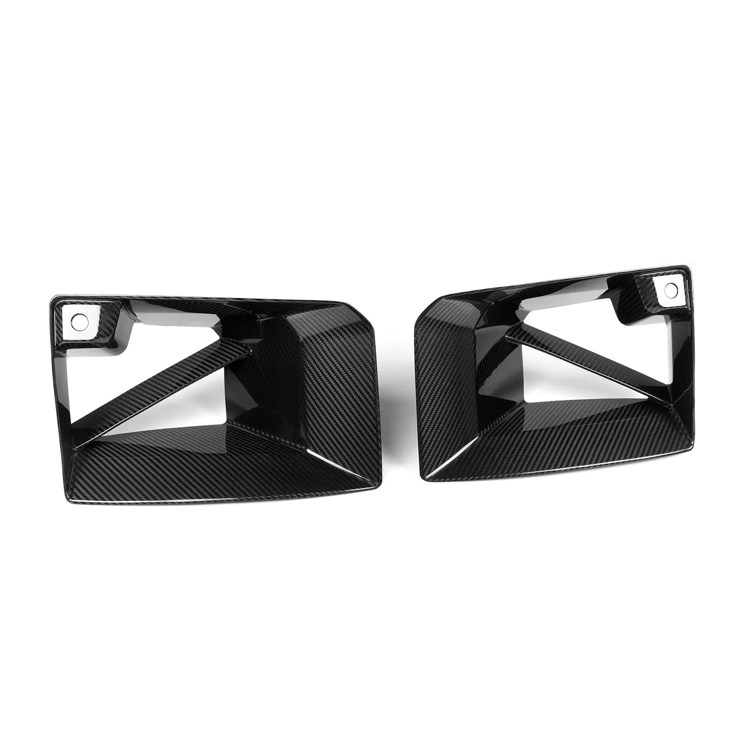 MHC+ BMW M2 G87 PERFORMANCE STYLE FRONT DUCTS IN PRE PREG GLOSS CARBON FIBER (G87)