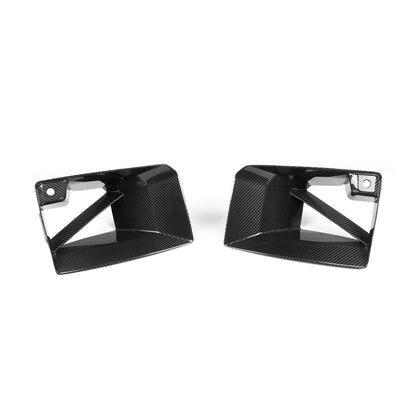 MHC+ BMW M2 G87 PERFORMANCE STYLE FRONT DUCTS IN PRE PREG GLOSS CARBON FIBER (G87)