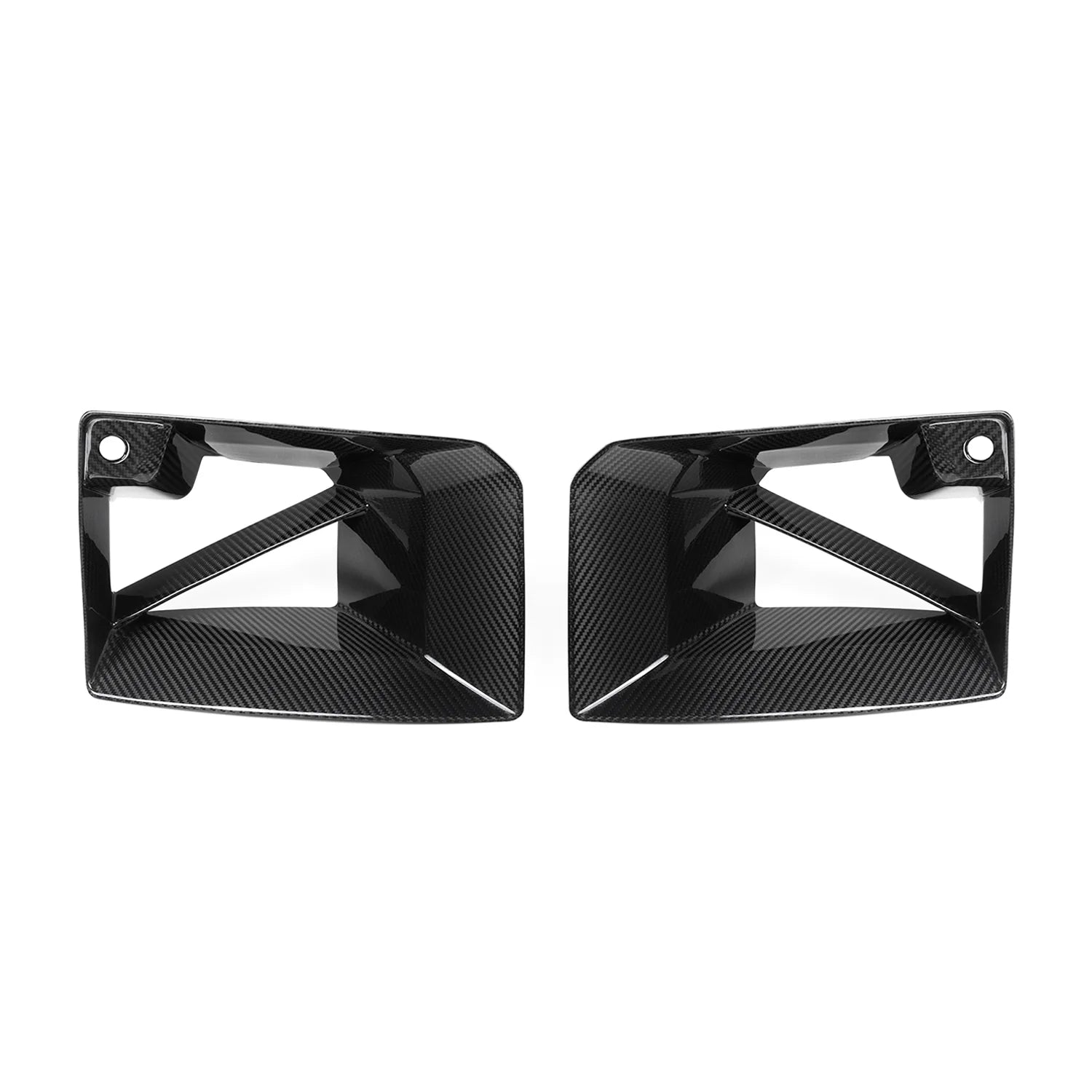 MHC+ BMW M2 G87 PERFORMANCE STYLE FRONT DUCTS IN PRE PREG GLOSS CARBON FIBER (G87)