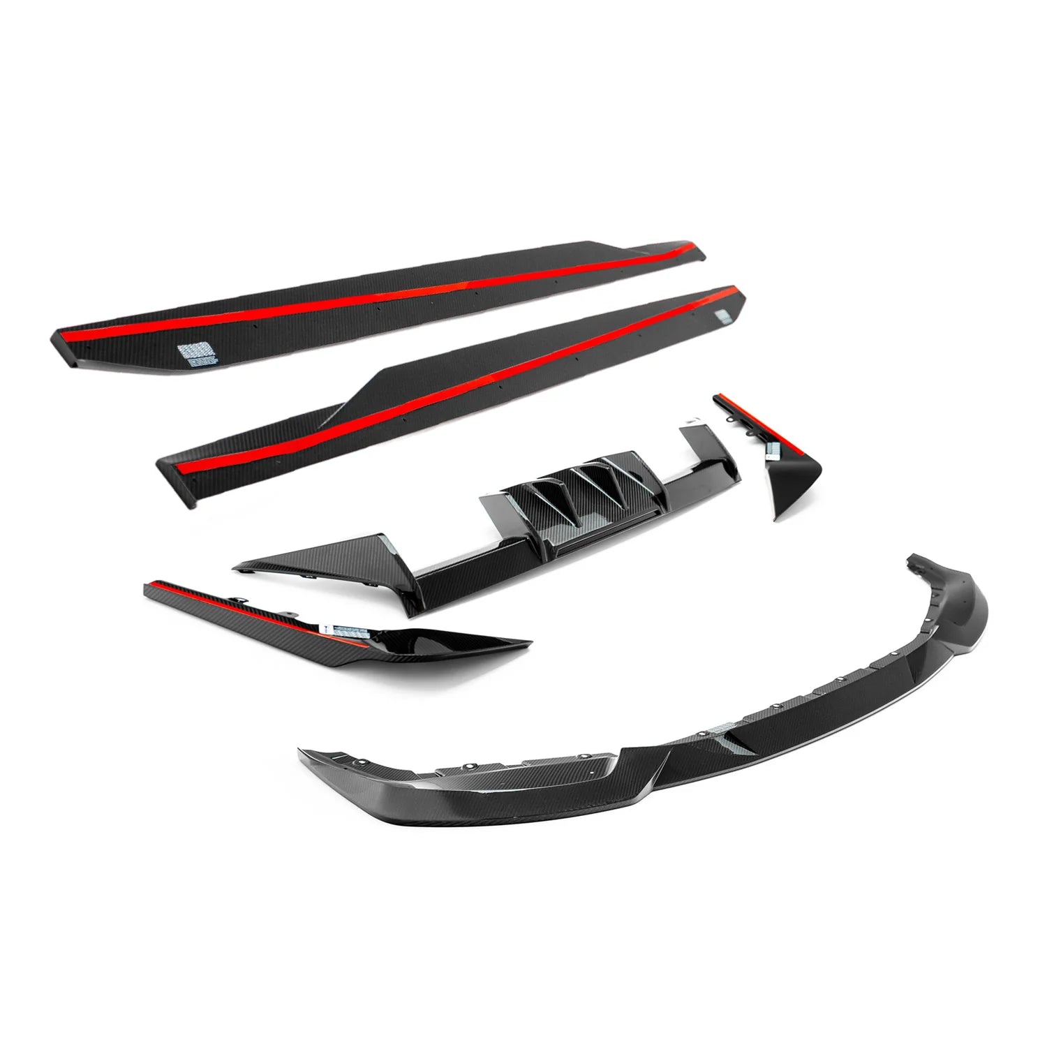 MHC+ BMW M2 2023 G87 EDITION 1 STYLING KIT IN PRE PREG GLOSS CARBON FIBER (G87)