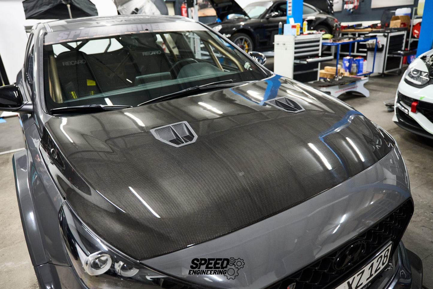 Carbon Motorhaube passend für Hyundai I30N – Vollcarbon OEM passform