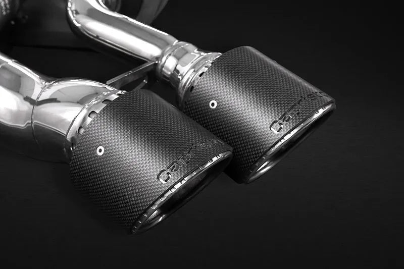 Capristo flap exhaust system for the BMW X5M F85 (from 2013) and X6M F86 (from 2014)