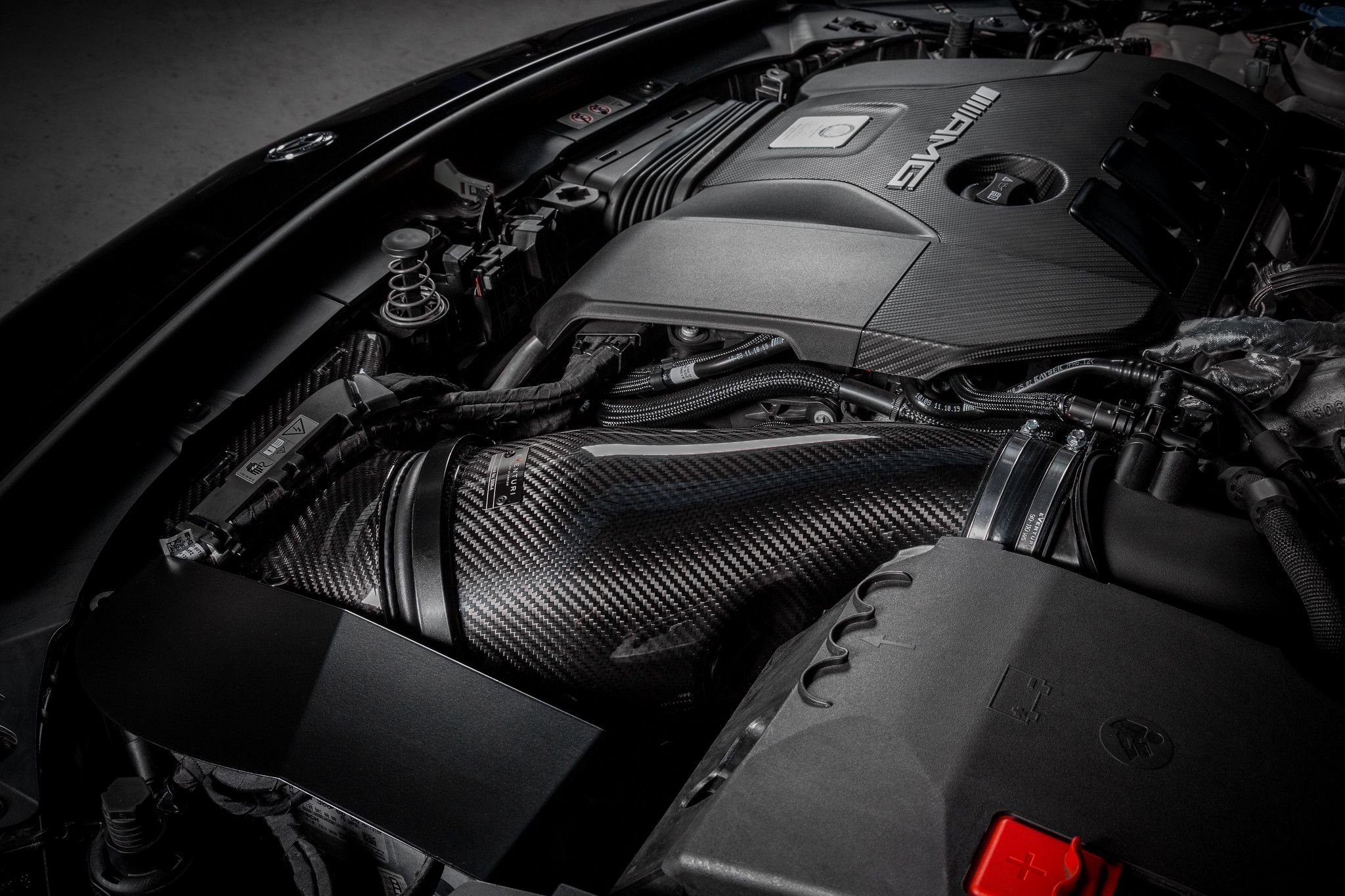 venturi carbon intake system for Mercedes Benz A-Class W177 A45(S) AMG and CLA45(S) AMG