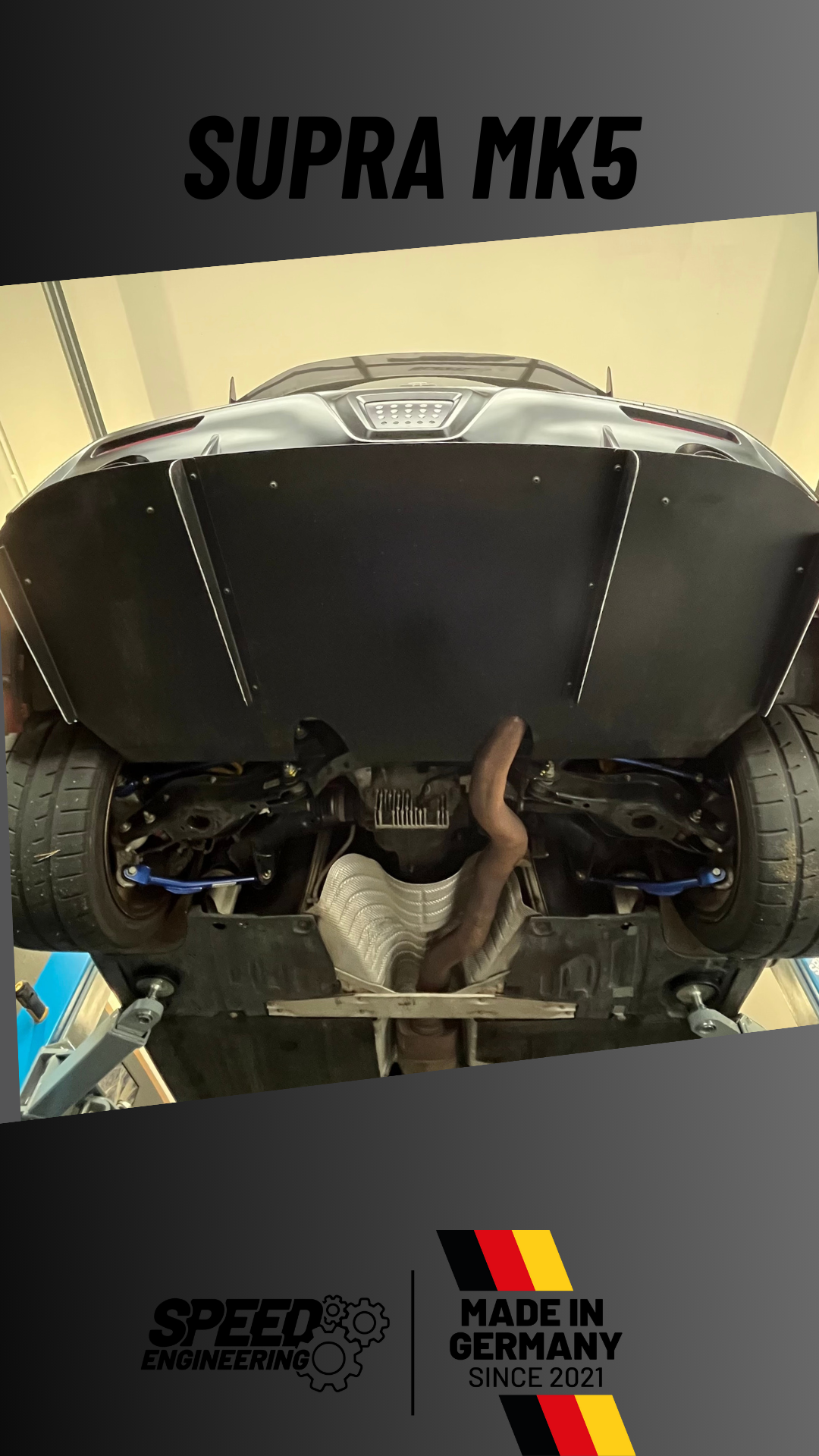 SpeedEngineering SPEED Diffusor passend für Toyota Supra MK5 mit TÜV-Teilegutachten