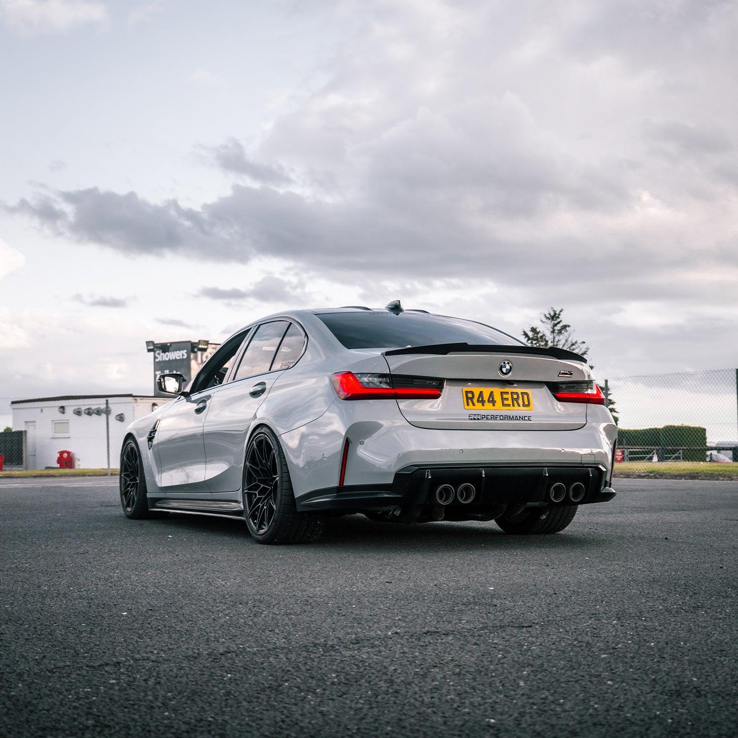 MHC+ BMW M3 'M4 Style' Rear Spoiler In Pre-Preg Carbon Fibre (G80)-R44 Performance