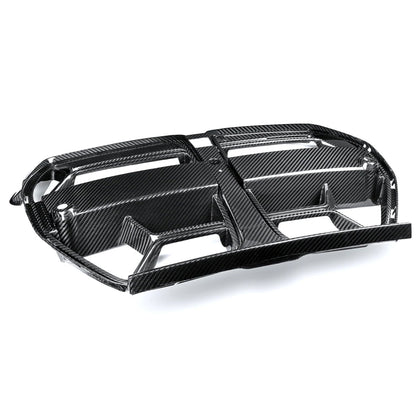 MHC+ BMW M3/M4 CSL Style Front Grille in Pre Preg Carbon Fibre (G80/G82)-R44 Performance