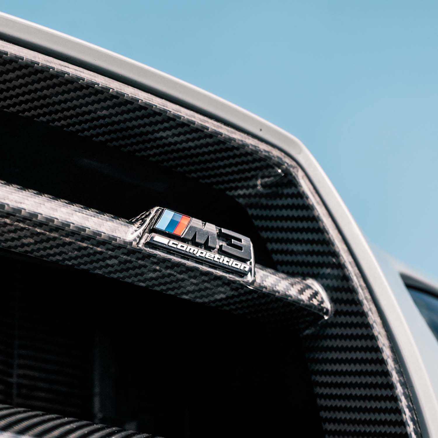 MHC+ BMW M3/M4 GT Style Front Grille in Pre Preg Carbon Fibre (G80/G82)-R44 Performance