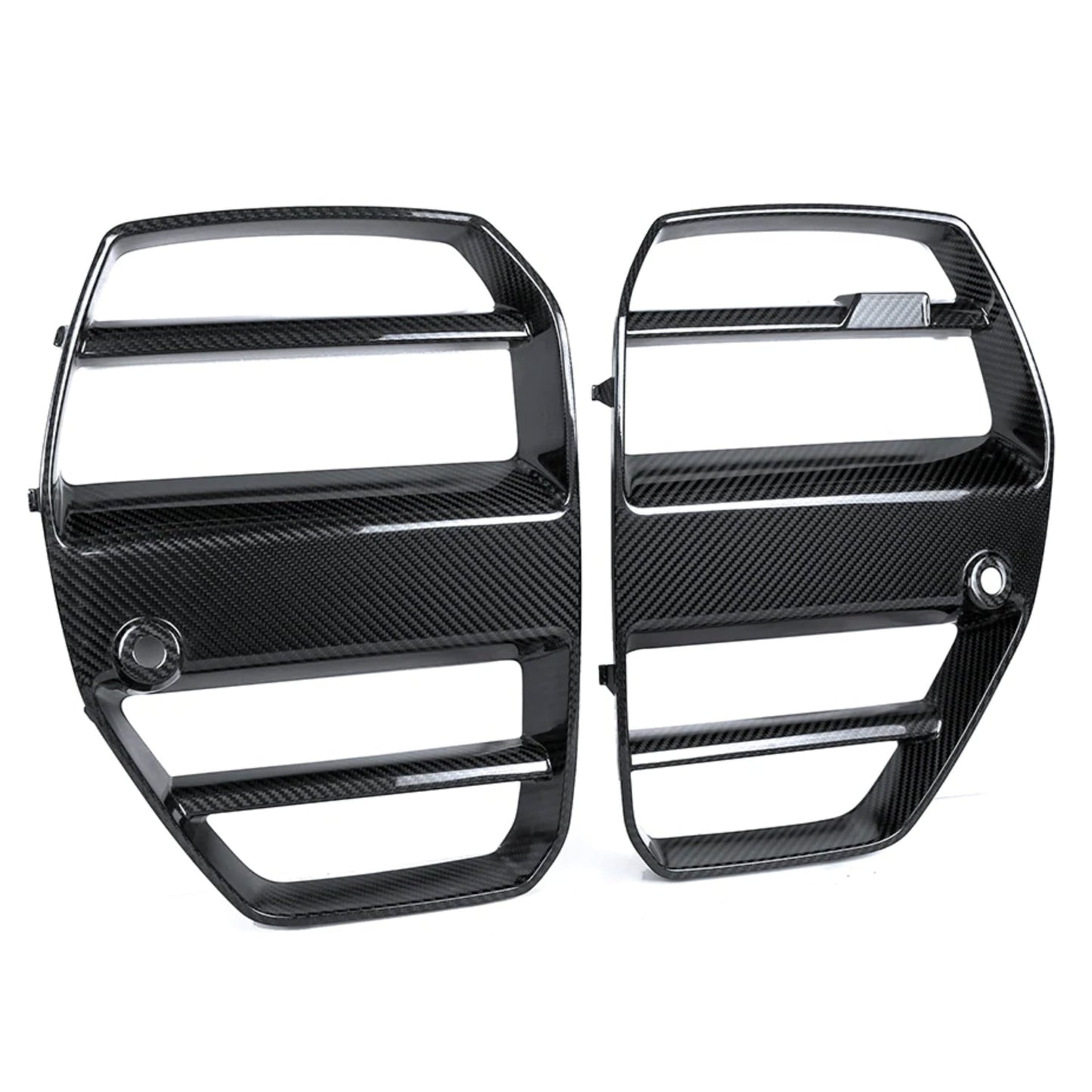 MHC+ BMW M3/M4 GT Style Front Grille in Pre Preg Carbon Fibre (G80/G82)-R44 Performance