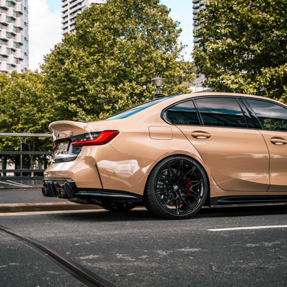 MHC+ BMW M3/M4 OEM Style Rear Diffuser In Pre Preg Carbon Fibre (G80/G82/G83)-R44 Performance