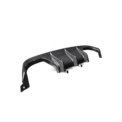 MHC+ BMW M3/M4 Performance Style Rear Diffuser In Gloss Pre Preg Carbon Fibre (F80/F82/F83)-R44 Performance