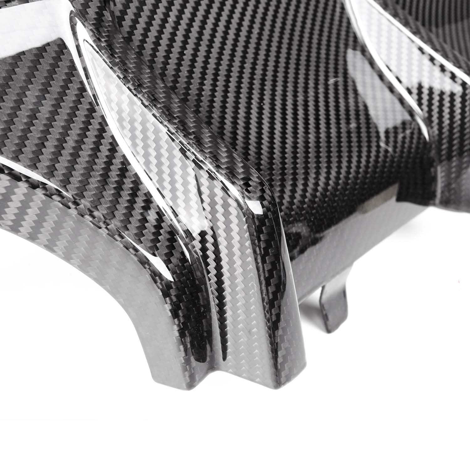 MHC+ BMW M3/M4 Performance Style Rear Diffuser In Gloss Pre Preg Carbon Fibre (F80/F82/F83)-R44 Performance