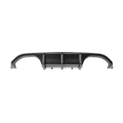 MHC+ BMW M3/M4 Performance Style Rear Diffuser In Gloss Pre Preg Carbon Fibre (F80/F82/F83)-R44 Performance