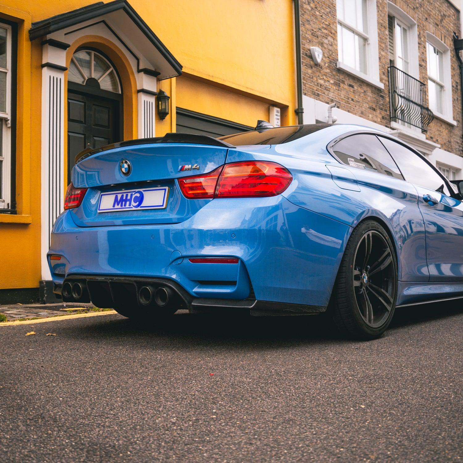 MHC BMW M4 CS Style Spoiler Lip In Gloss Carbon Fibre (F82)-R44 Performance