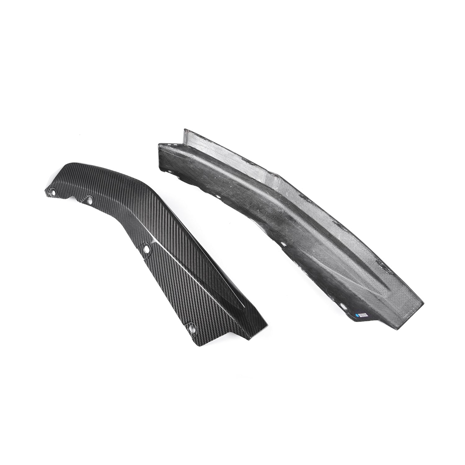 MHC+ BMW M4 OEM Style Replacement Rear Side Diffusers In Pre Preg Carbon Fibre (G82/G83)-R44 Performance