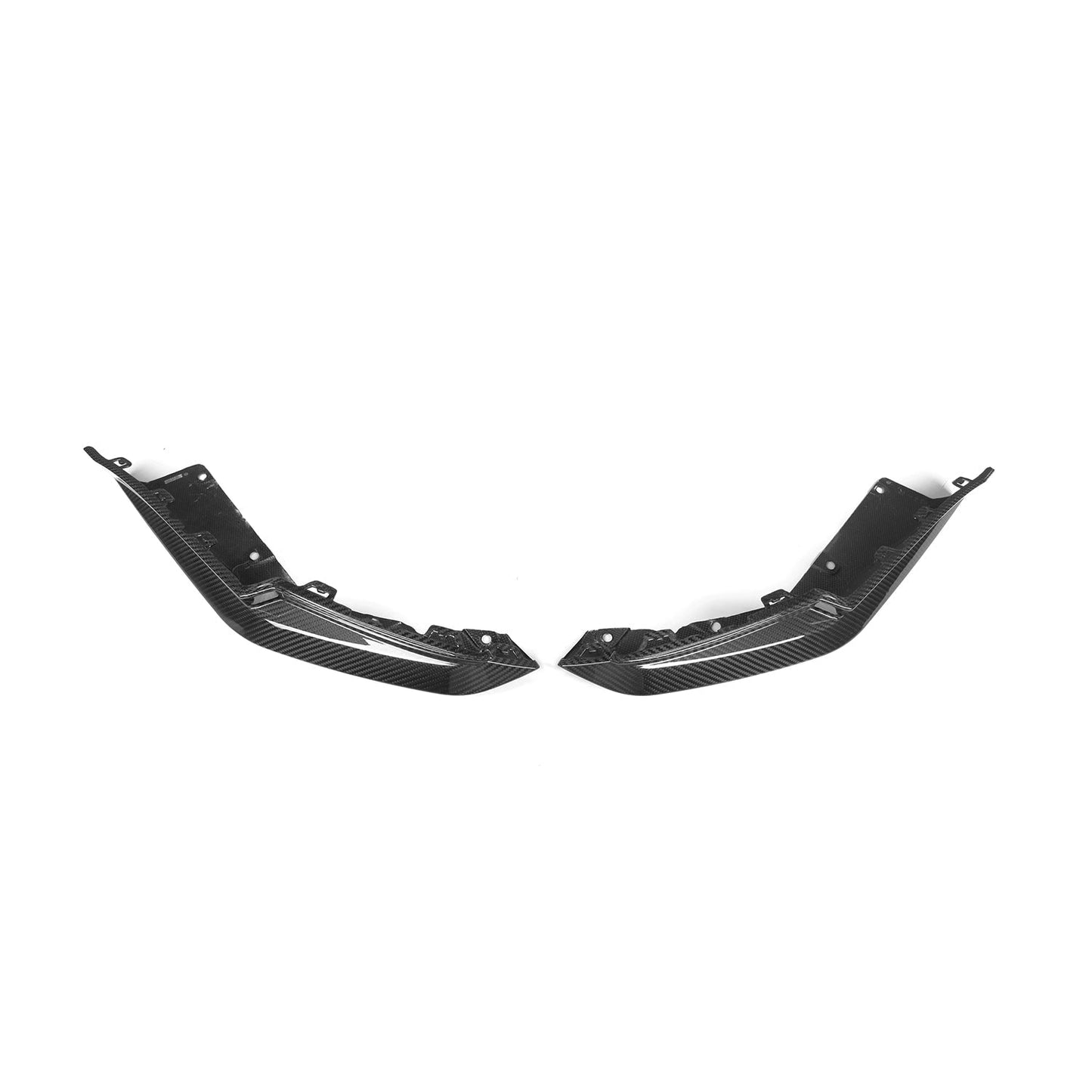 MHC+ BMW M4 OEM Style Replacement Rear Side Diffusers In Pre Preg Carbon Fibre (G82/G83)-R44 Performance