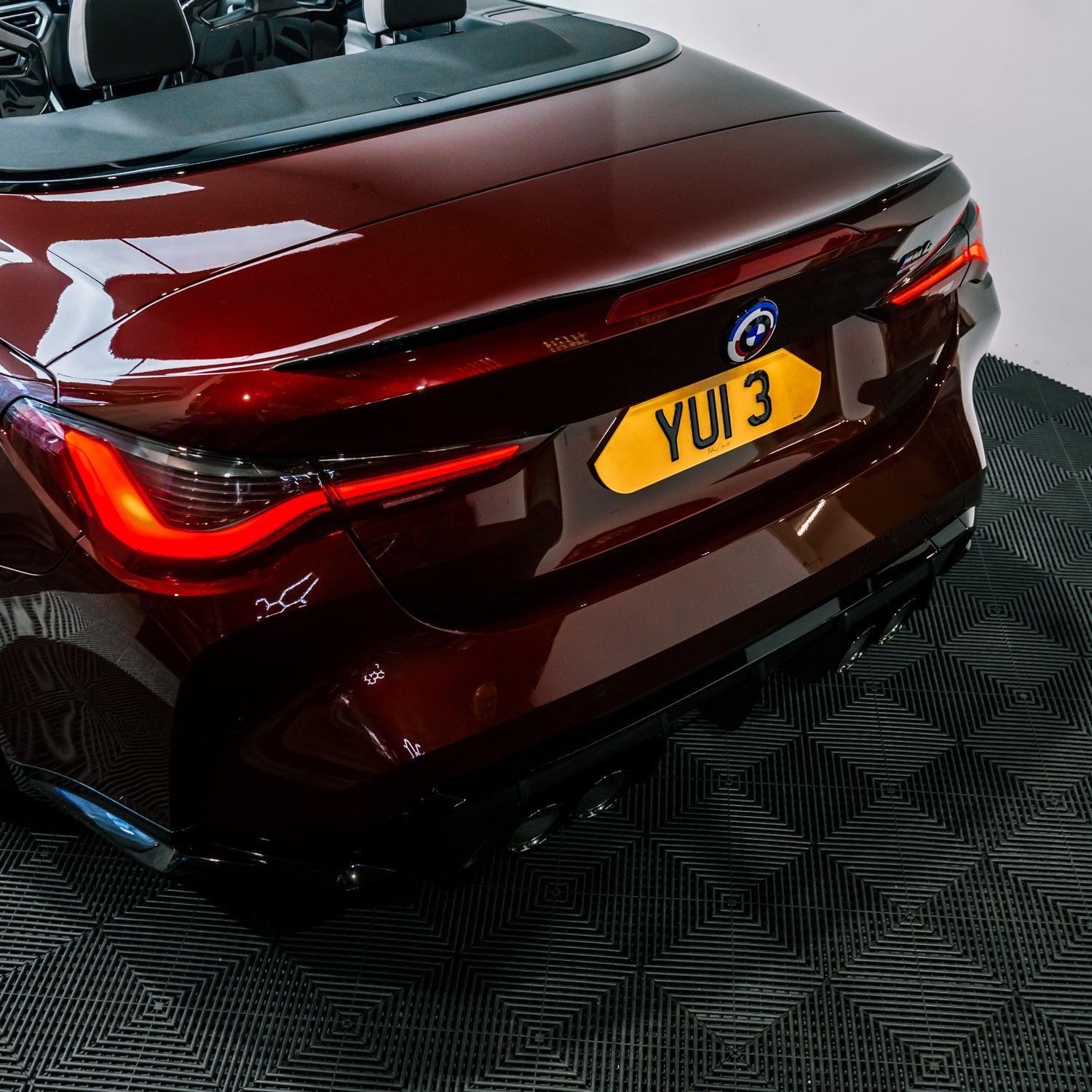 MHC+ BMW M4 V Style Rear Spoiler In Pre-Preg Carbon Fibre (G83)-R44 Performance