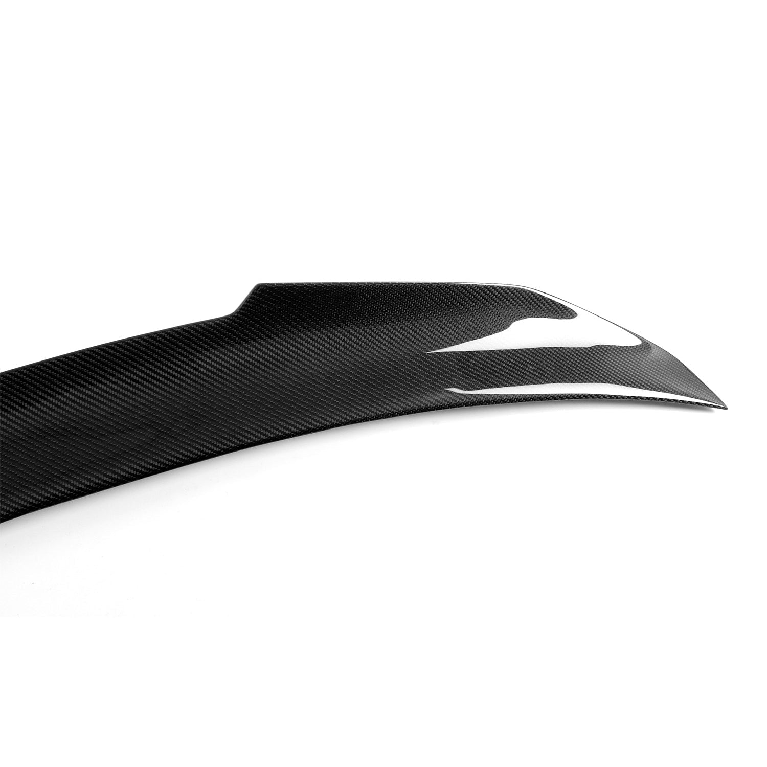 MHC BMW M4/4 Series Ducktail Style Spoiler In Gloss Carbon Fibre (F83/F33)-R44 Performance