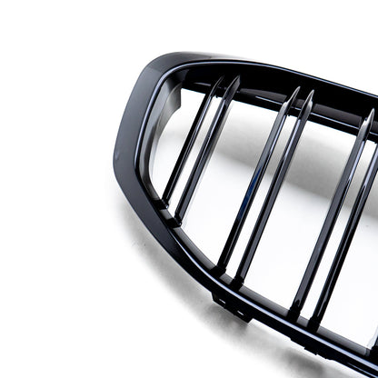 MHC Black BMW F40 1 Series Double Slat Front Grille