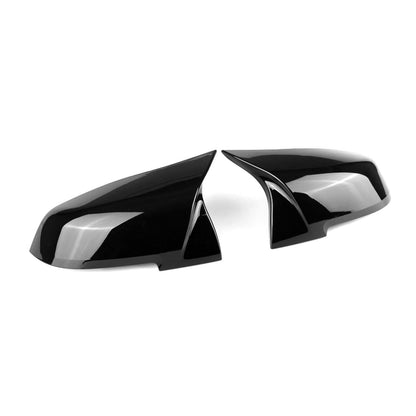 MHC Black BMW M Style Wing Mirror Replacement Covers In Gloss Black-R44 Performance